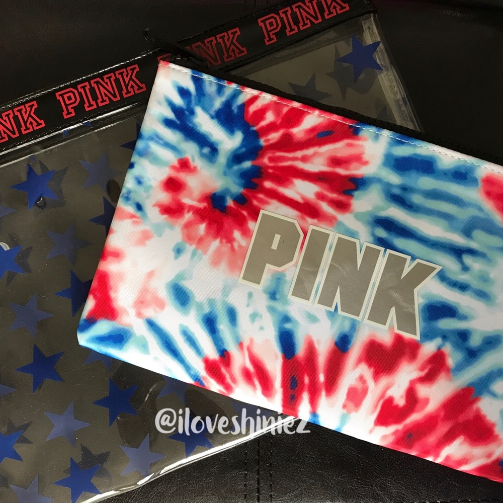 •Victoria's Secret PINK• Bikini Bag And Clutch